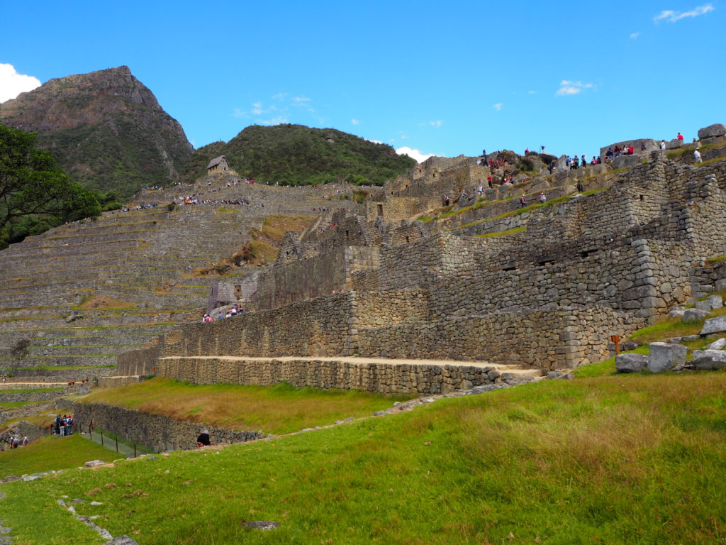Machu Picchu citadel and Machu Picchu Mountain