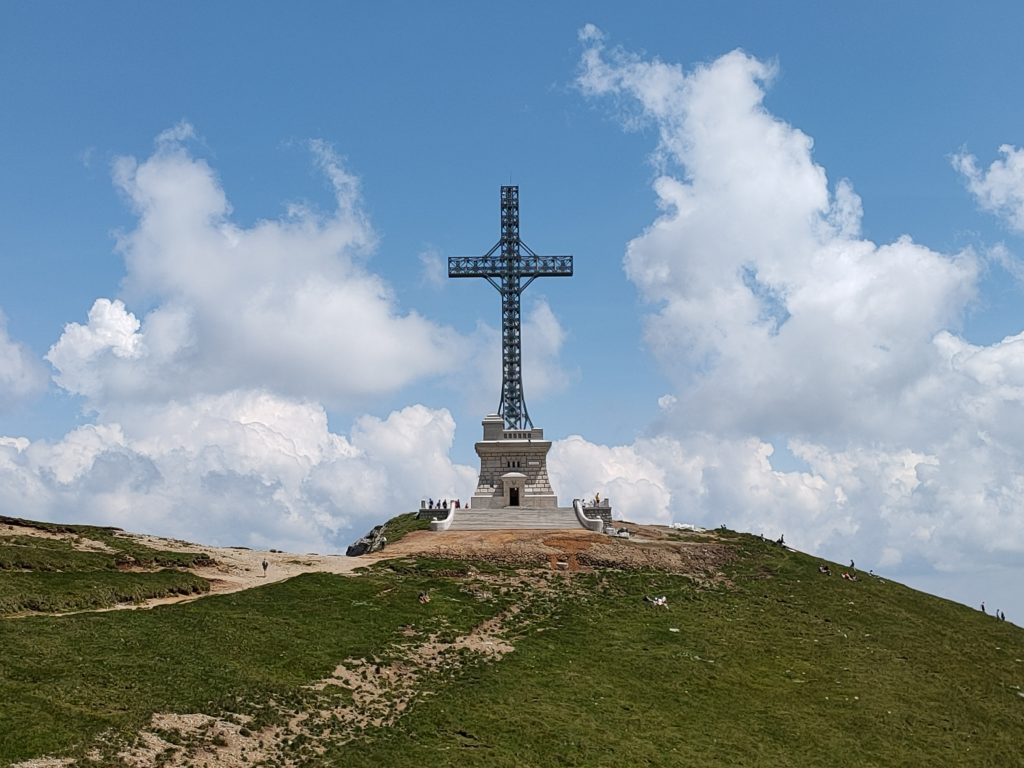 Caraiman Cross in the Bucegi mountains