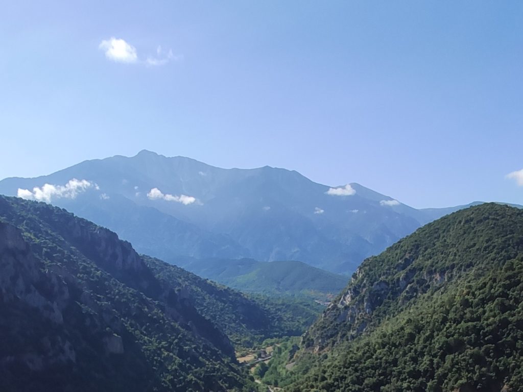 Canigou, majestic in the Eastern Pyrenees