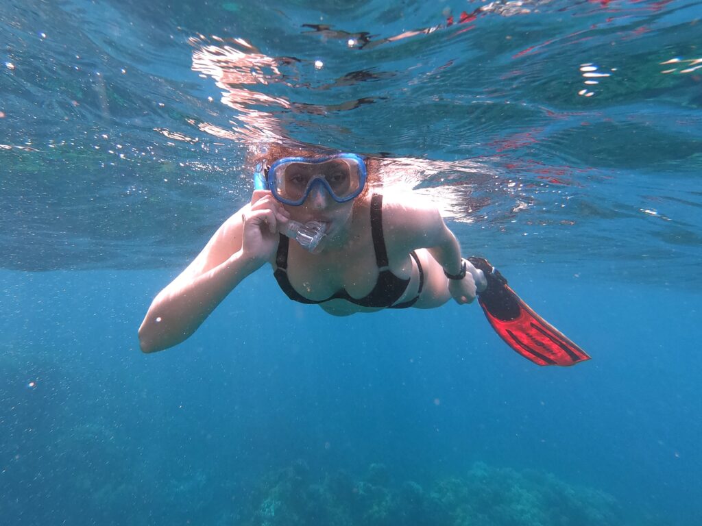 Snorkelling in Apo Island