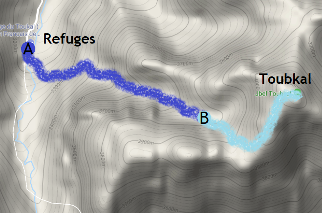 mount toubkal trek difficulty