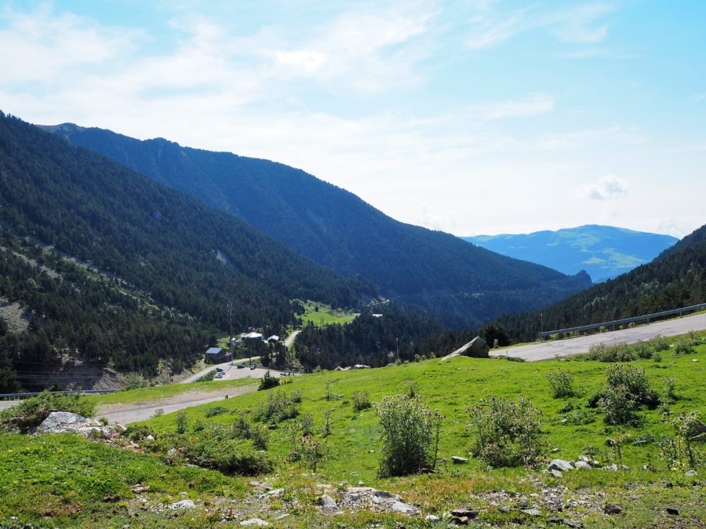 Views of the Pyrenees from Vallter 2000