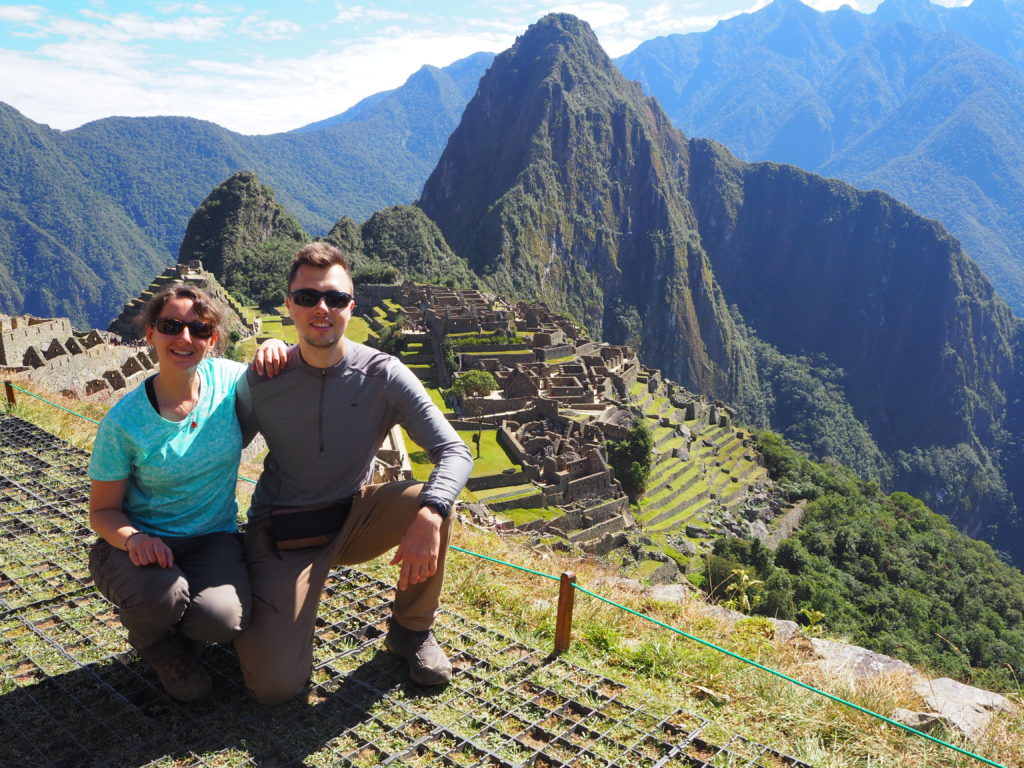 Views at Machu Picchu citadel