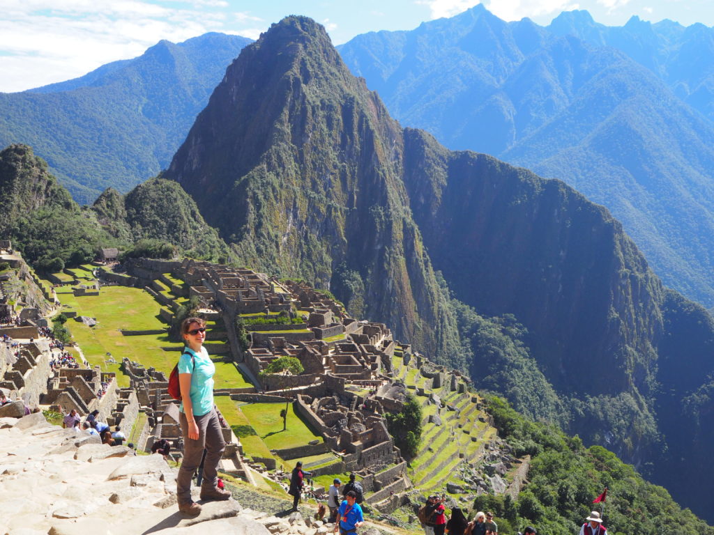 Views at Machu Picchu citadel