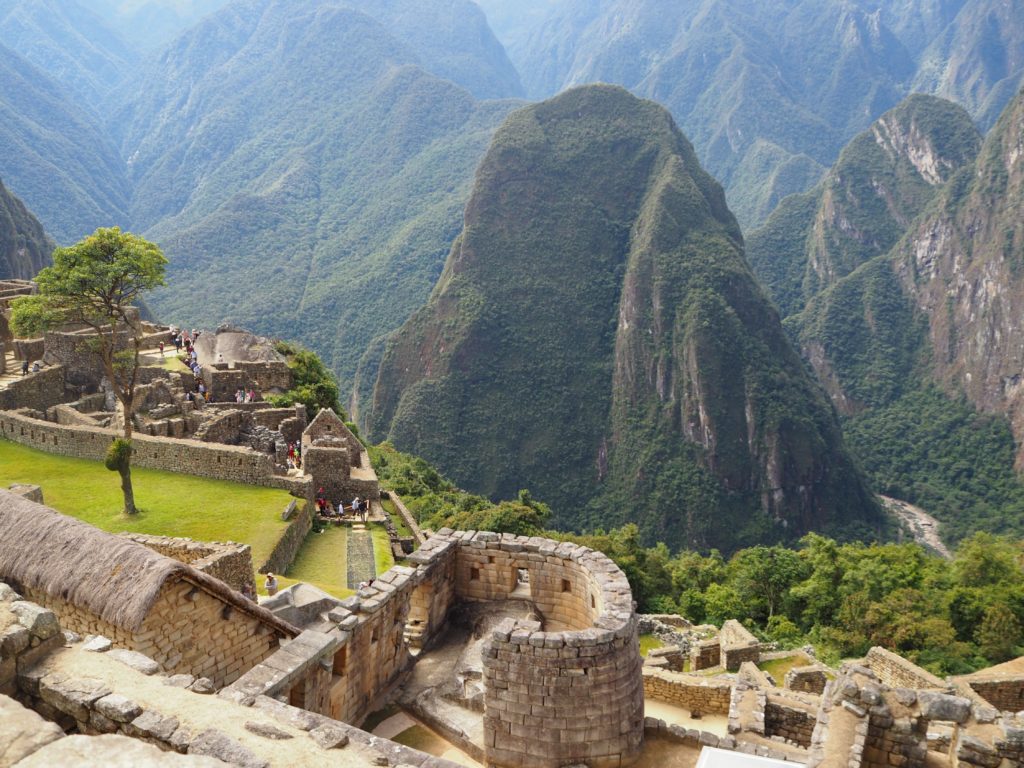 Views at Machu Picchu citadel