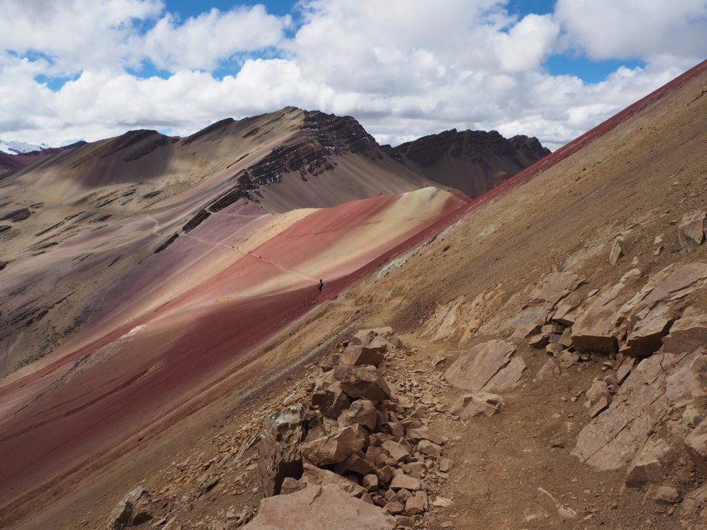 The paths in the Red Valley