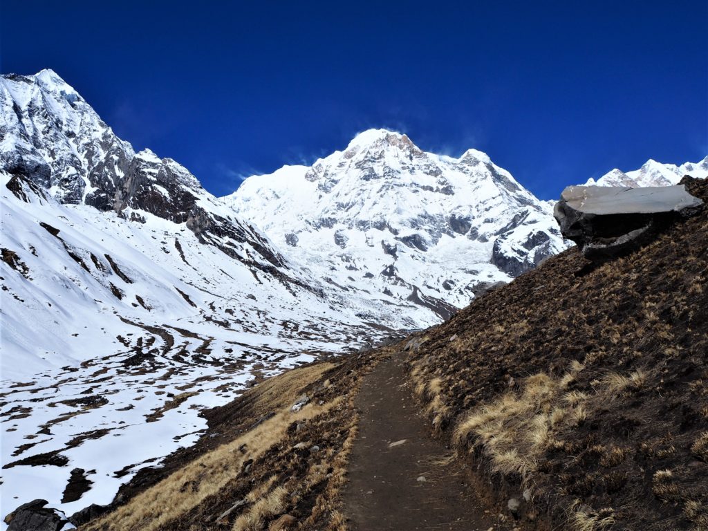 The trek to the Annapurna Base Camp
