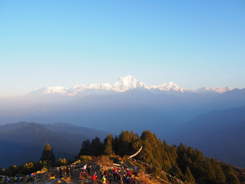 Annapurna range from Poonhill