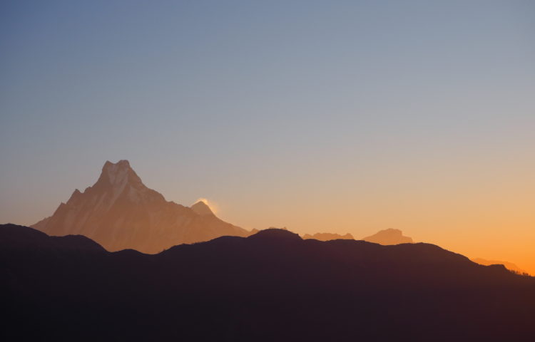 Machapuchare from Poonhill