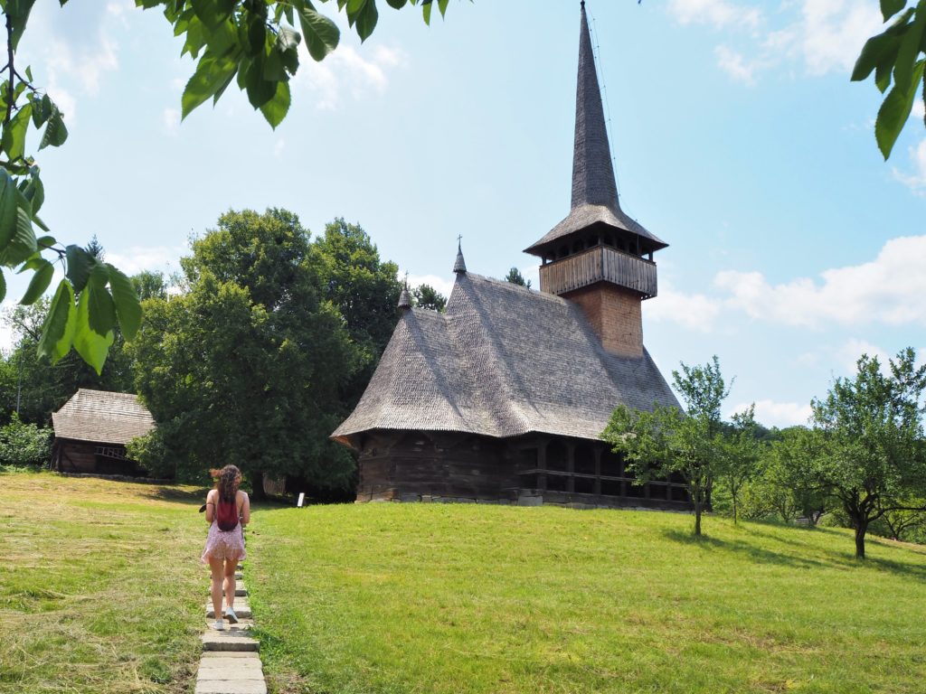 A church in Parcul Etnografic Romulus Vuia