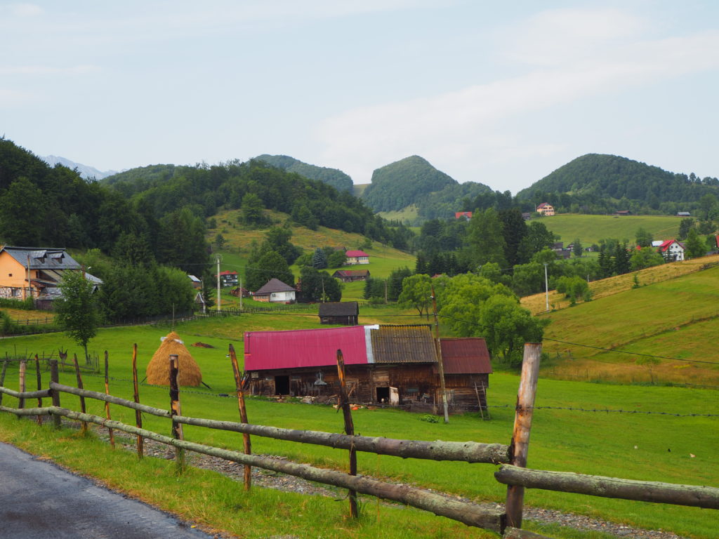 Rustic lanscape in Romania