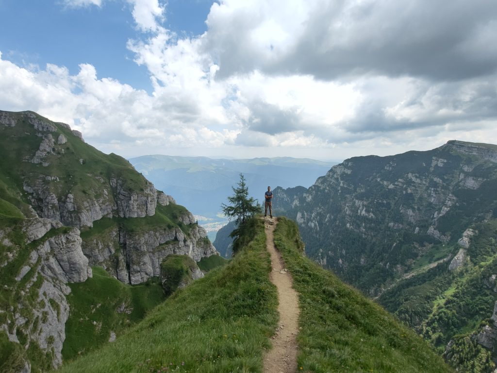 Trails and mountains