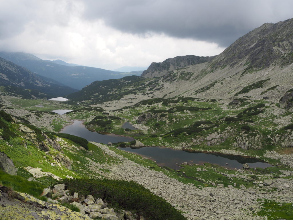 The glacier lakes at Retezat mountains