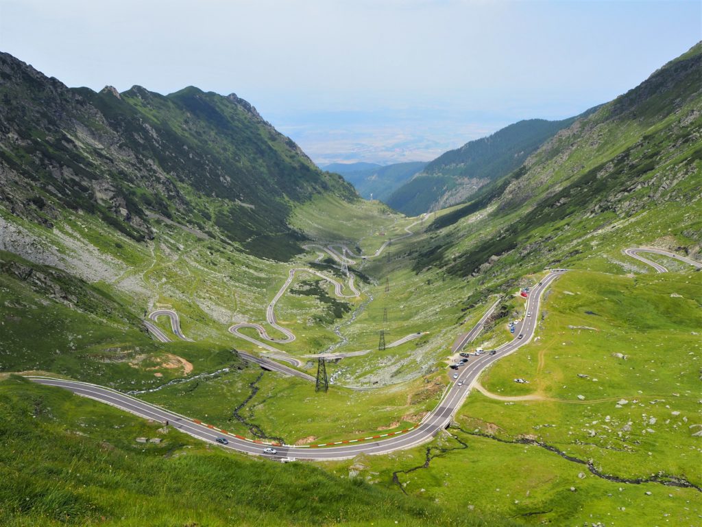 Transfaragasan mountain road