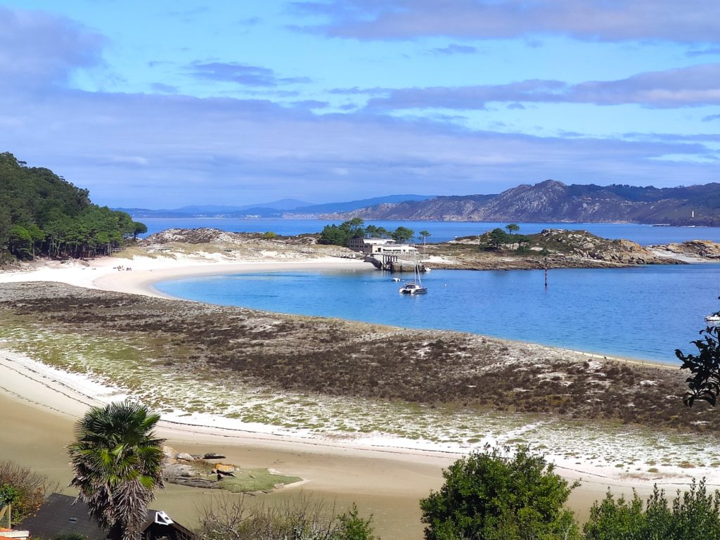 One of the beaches in Islas Cies
