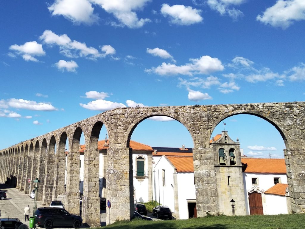 The aqueduct at Vila do Conde