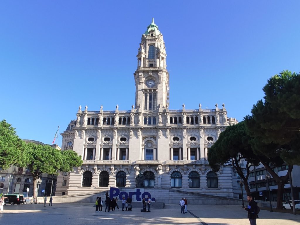 City Hall at Avenida dos Aliados