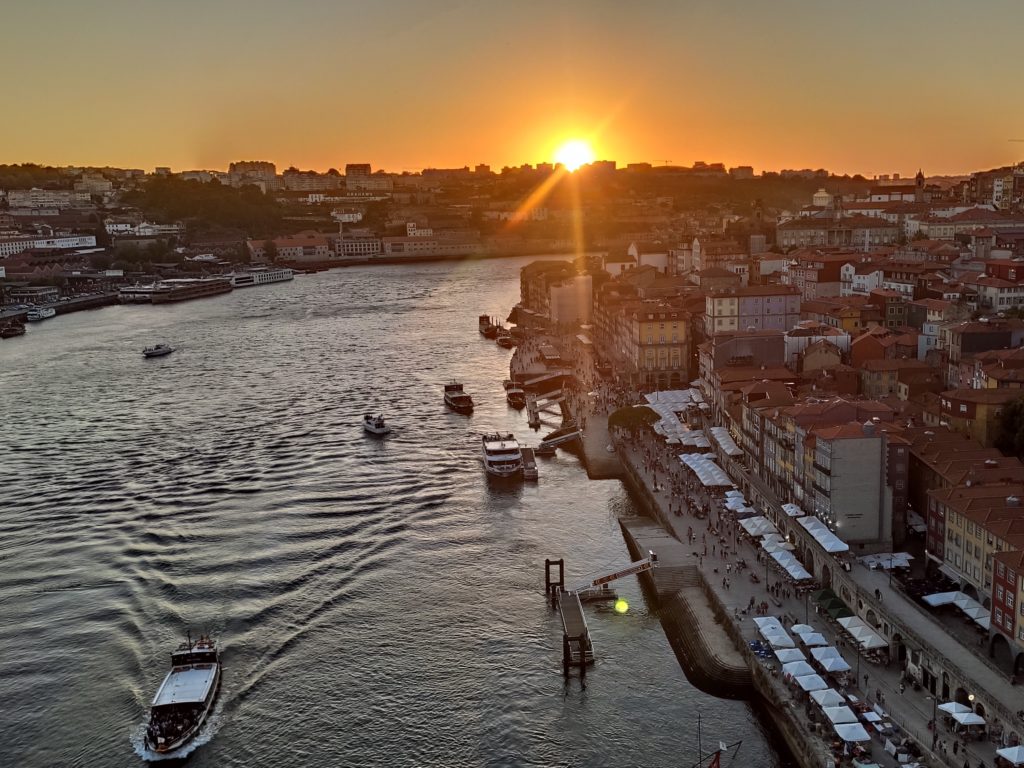 Sunset over Ribeira