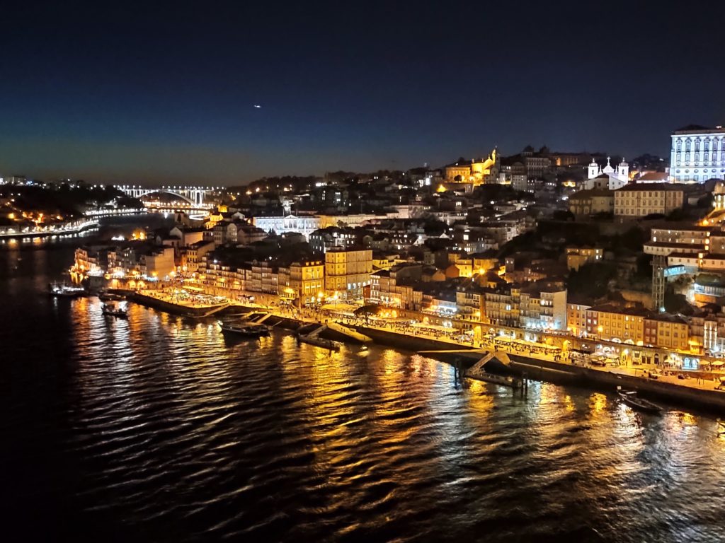 Ribeira at night