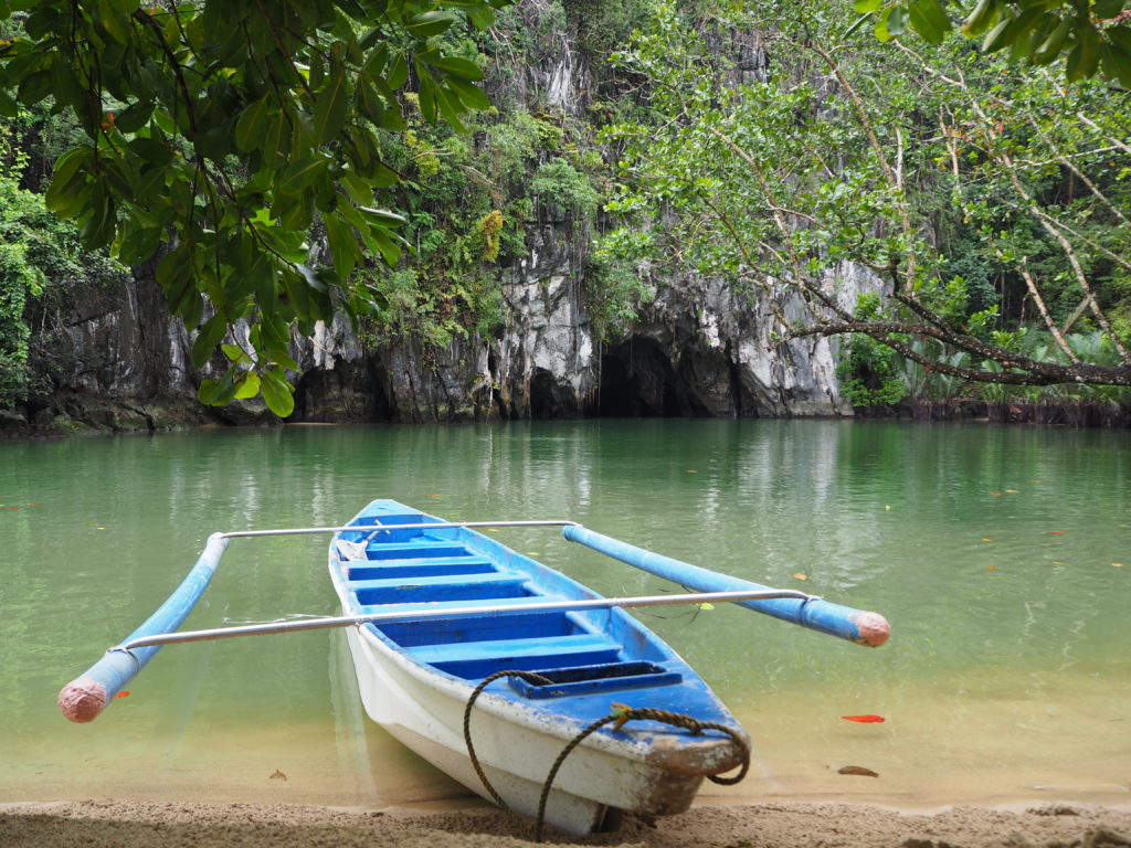 Little bangka to the Underground River