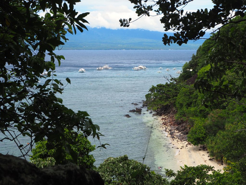 Views over paradisiac beaches