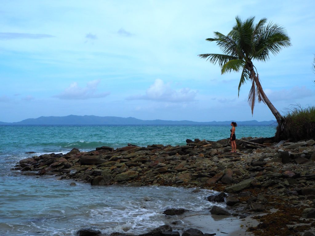 The turquois waters of the Philippines