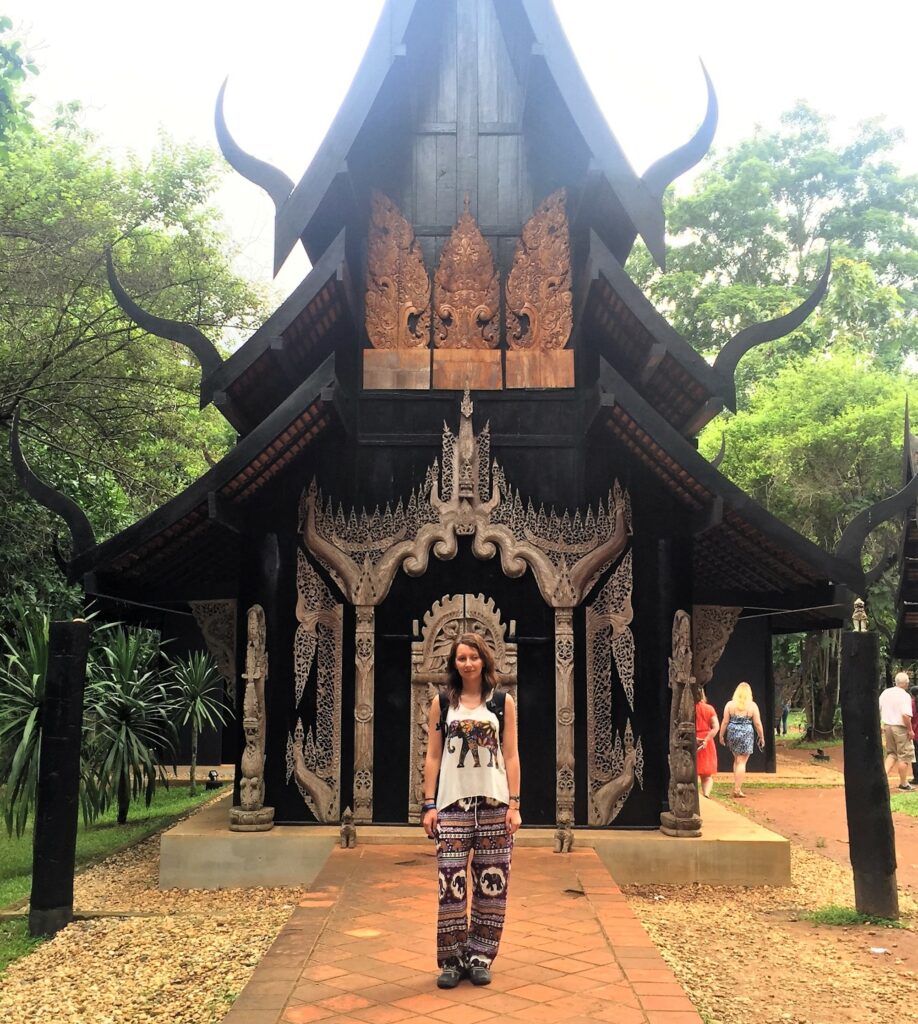 Black house in Chiang Rai